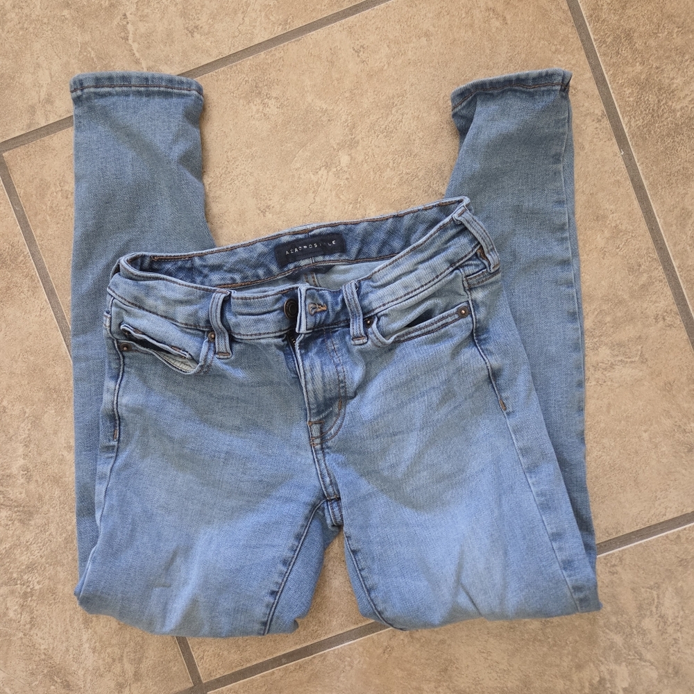 Aeropostale Light Blue Skinny Jeans
